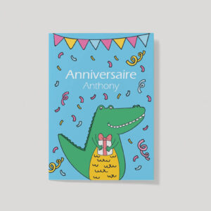 Invitation anniversaire gamme Félicité