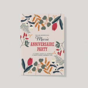 Invitation anniversaire – Alba