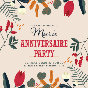 Étiquette bouteille de vin – Alba