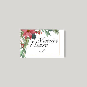 Étiquette rectangulaire gamme Anastasia