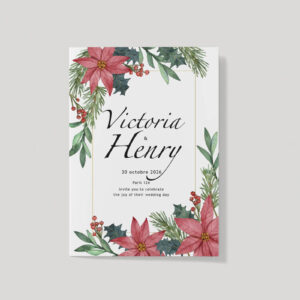 Invitation de mariage gamme Anastasia