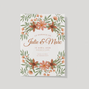 Invitation de mariage – Jonah