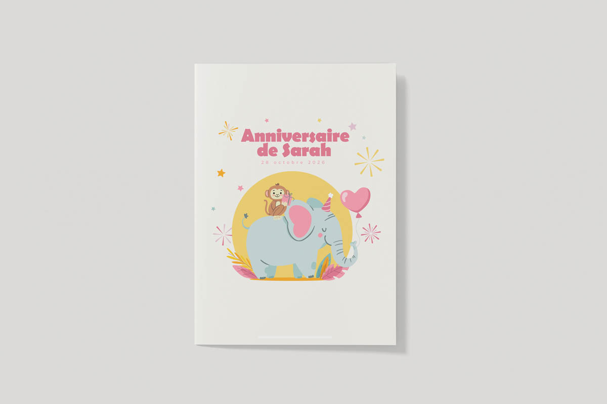 Invitation anniversaire – Inès