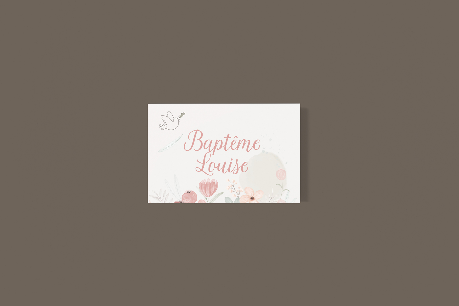 Étiquette rectangulaire gamme Agathe