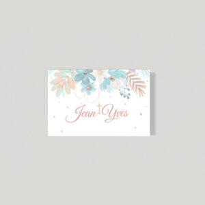 Étiquette de table gamme Agathon